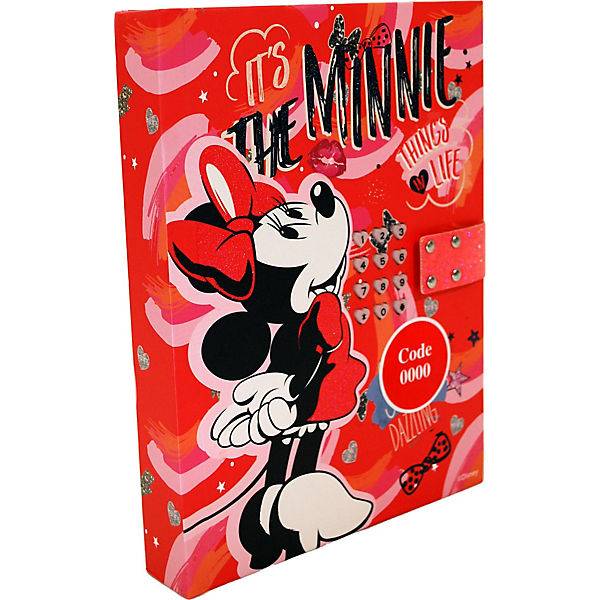 Geheim-Tagbuch mit Code & Sound Disney Minnie Mouse