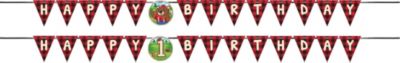 PARTYSTROLCHE® Buchstabengirlande Lum-Bär-Jack 2 8 m