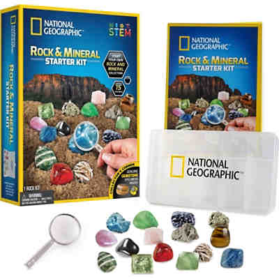 National Geographics Entdeckerset: Steine und Mineralien