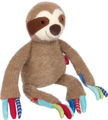 Image of Faultier, Patchwork Sweety, 43 cm (42848) braun-kombi