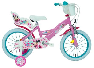 Puppensitz Disney Princess Minnie Maus für Fahrräder ab 10 Zoll für vorne und hi 