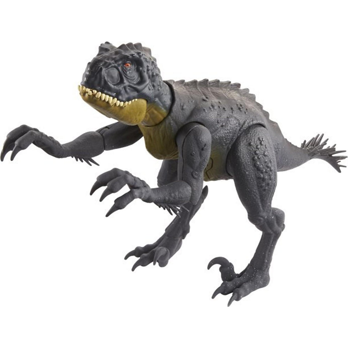 Jurassic World Attacke und Kampf Stinger Dino Actionfigur mit Geräuscheffekt für Kinder ab 4Jahren