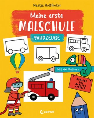 Image of Buch - Meine erste Malschule - Fahrzeuge