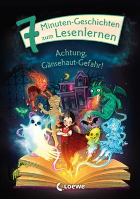 Image of Buch - Leselöwen - Das Original - 7-Minuten-Geschichten zum Lesenlernen - Achtung, Gänsehaut-Gefahr!