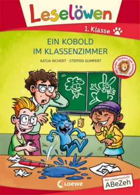 Image of Buch - Leselöwen 1. Klasse - Ein Kobold im Klassenzimmer (Großbuchstabenausgabe)