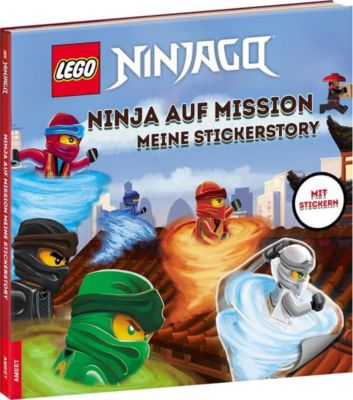 Image of Buch - LEGO® NINJAGO® - Ninja auf Mission - Meine Stickerstory, m. 2 Beilage
