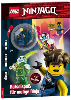 Image of Buch - LEGO® Ninjago® - Rätselspaß mutige Ninja, m. 1 Beilage Kinder