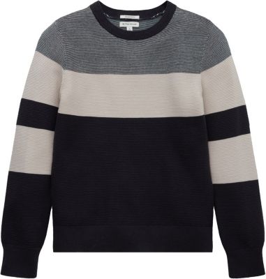 Gr Print Tom Tailor Jungen Kleidung Pullover & Strickjacken Pullover Sweatshirts Jungen Hoodie mit Print grau 140 