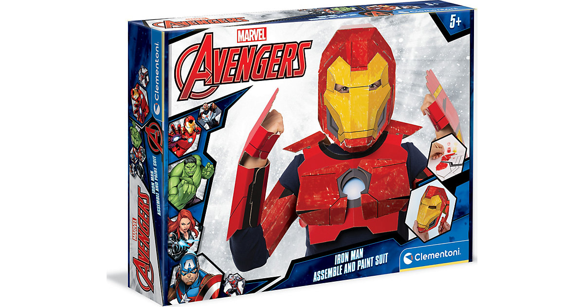 Spielzeug/Kostüme: Clementoni Iron Man Maske Jungen Kinder