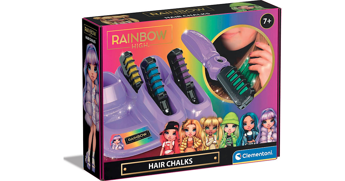 Spielzeug: Clementoni Rainbow High - Farb-Hairstyler