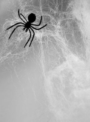 7-tlg Halloween Dekoset Spinnennetz 