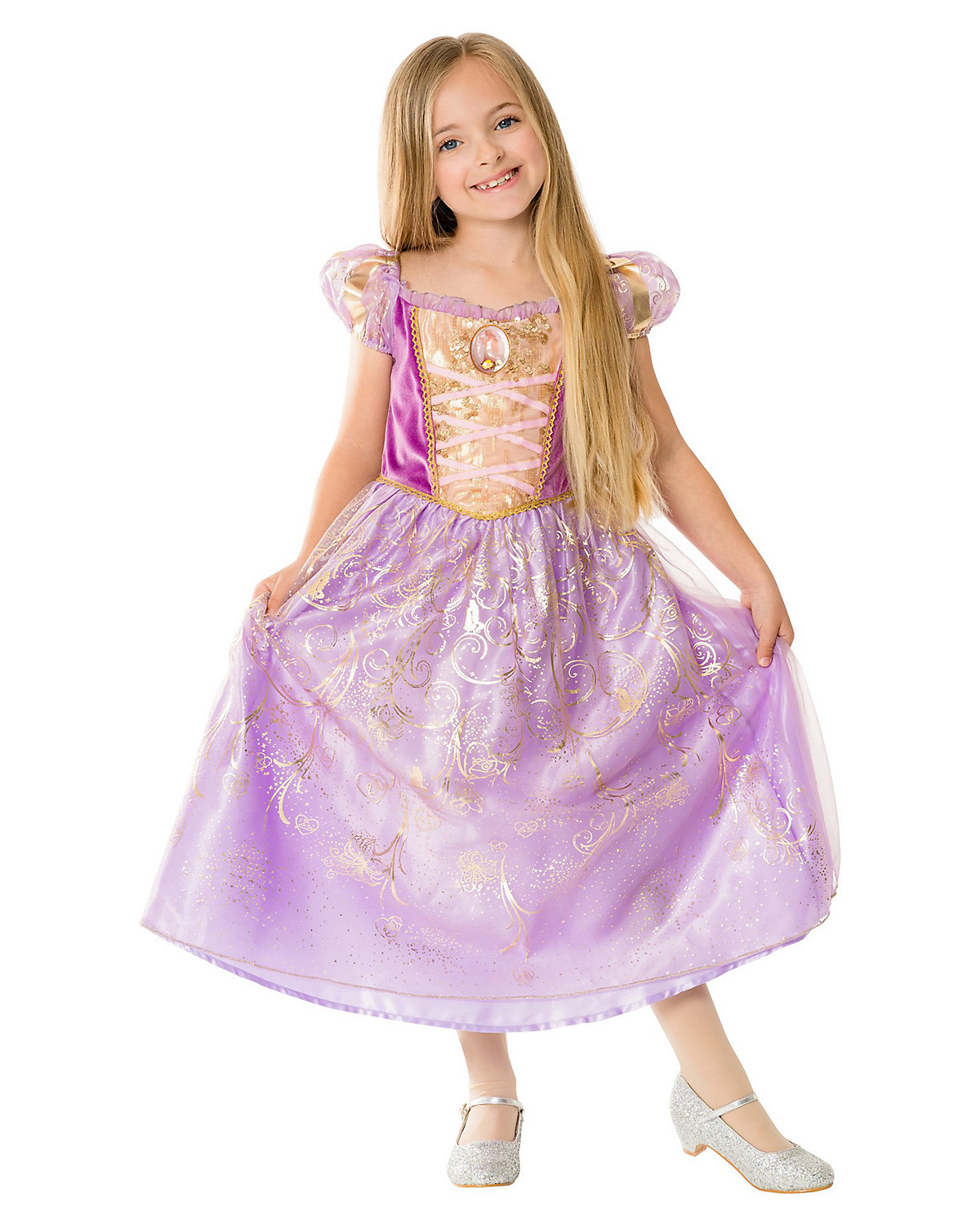 Rubie´s Disney Prinzessin Rapunzel Kinderkostüm Deluxe