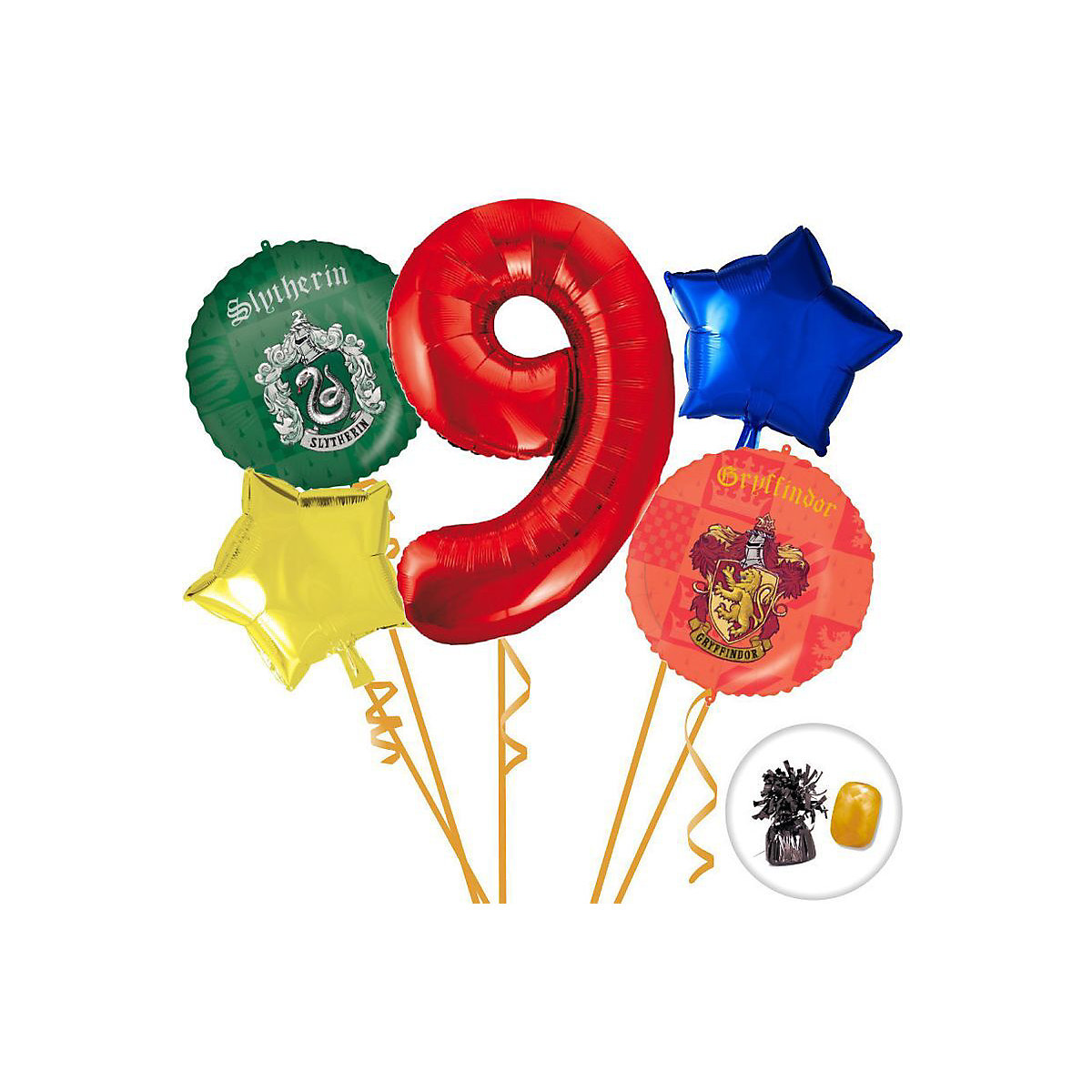 KIDS PARTY WORLD DIY Ballon Bouquet zum 9. Geburtstag Harry Potter
