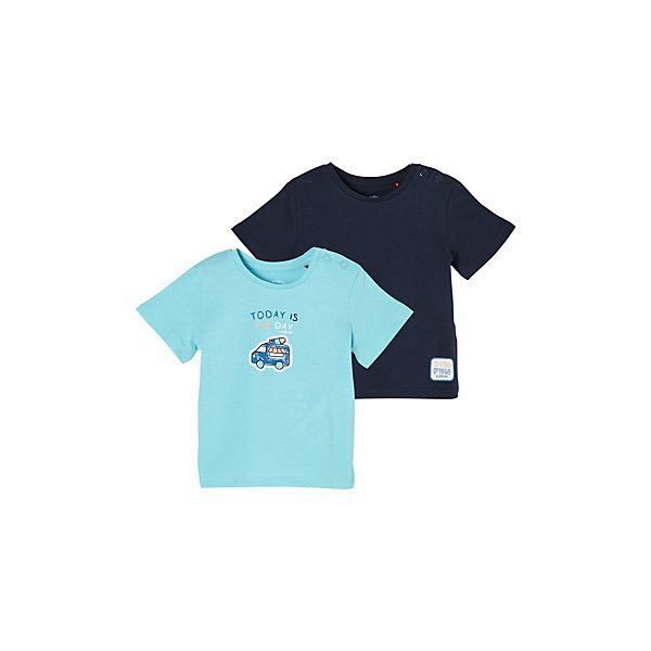 Baumwollshirt im Doppelpack T-Shirts für Kinder