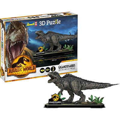 3D-Puzzle Jurassic World Dinosaurier Gigantosaurus, 60 Teile, 43,1 cm