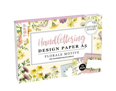 Image of Handlettering Cottage Design Paper A5