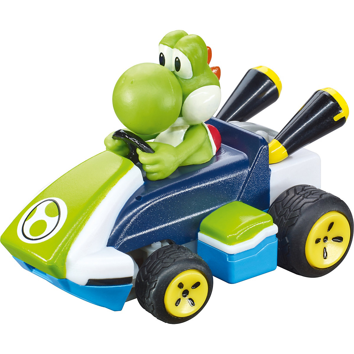 CARRERA RC 2 4GHz Mario Kart Mini RC Yoshi Ferngesteuertes Auto für Kinder ab 6 Jahren