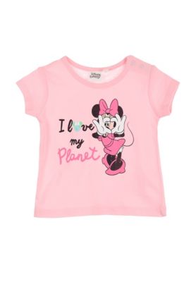 Disney Minnie Maus T-Shirt für Mädchen Kleinkind Mouse Roller Hund kurzarm Shirt 