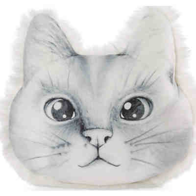 Kissen Katze Meowlina, figürlich, 43 x 38 cm (48090)