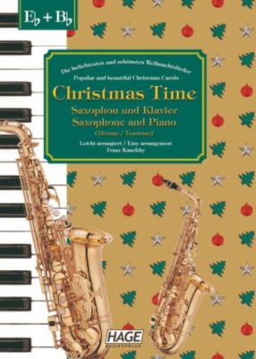 Buch - Christmas Time, Saxophon und Klavier Kinder