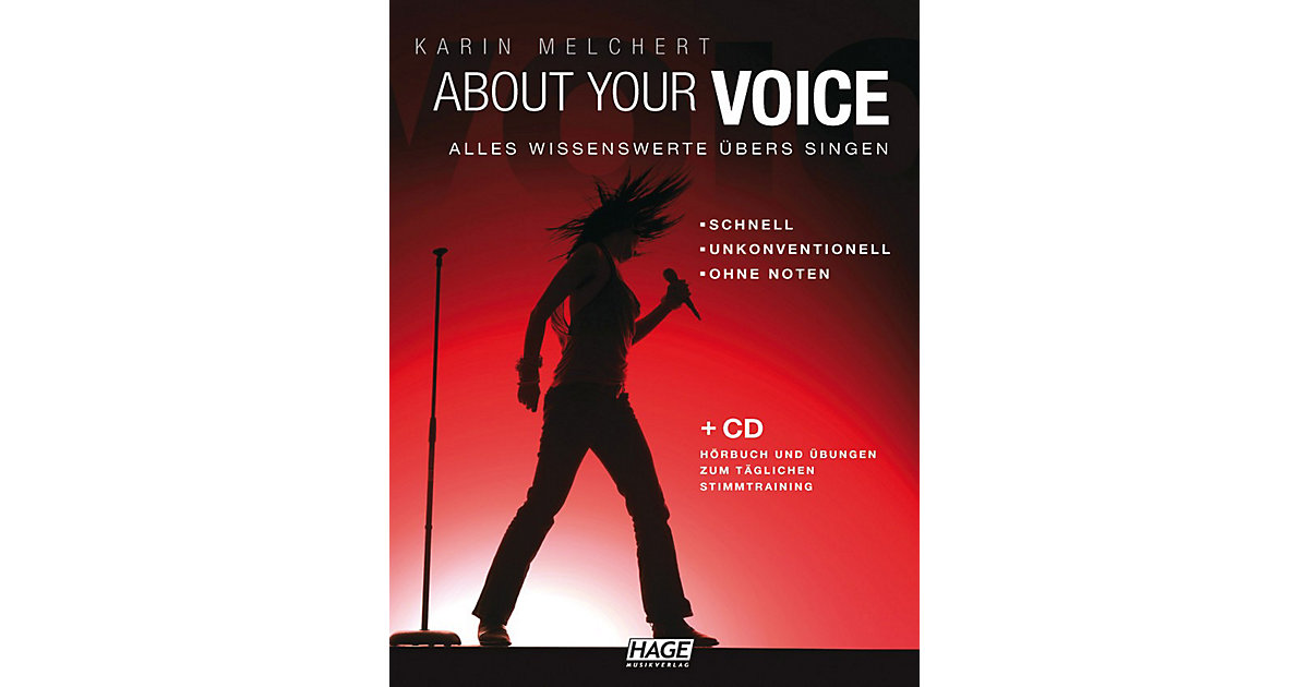 Buch - About Your Voice, mit Audio-CD