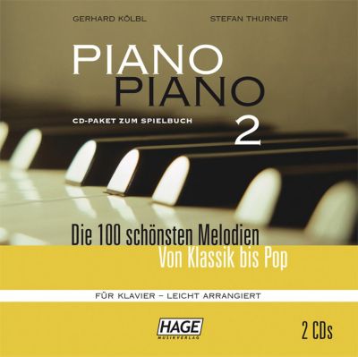 Piano Piano 2, leicht arrangiert, 2 Audio-CDs Hrbuch