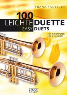 Buch - 100 leichte Duette 2 Trompeten, 100 Easy Duets for 2 Trumpets Kinder