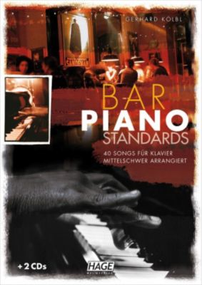 Buch - Bar Piano Standards, mit 2 Audio-CDs