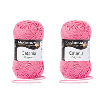 Handstrickgarne Catania, 2x50g Pink
