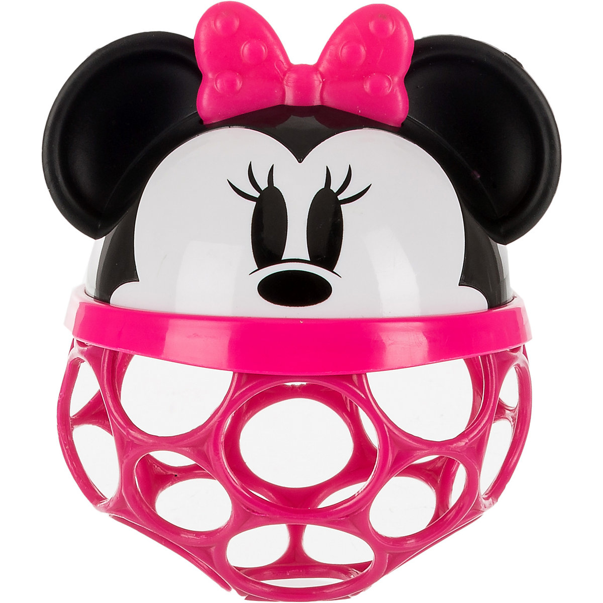 Disney Baby Minnie Mouse Rattle Along Buddy leicht zu greifendes Spielzeug ab dem Neugeborenenalter