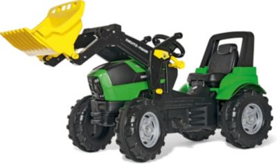 grün/gelb Rolly Toys Frontlader Trettraktoren Farmtrac Fahrzeuge rollyJunior 