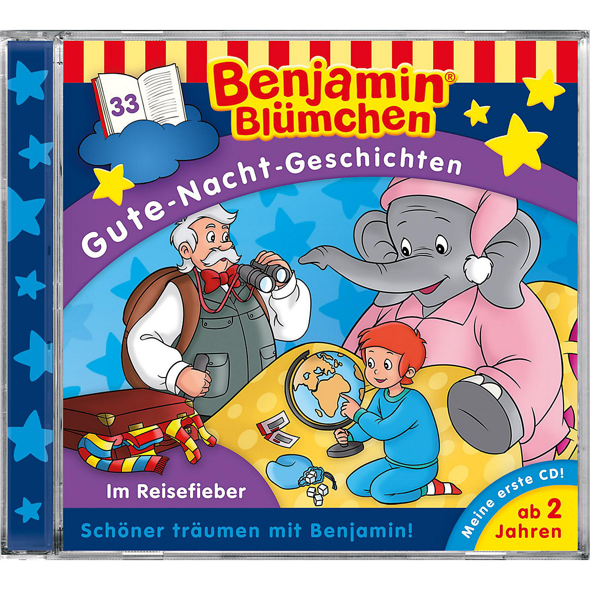 CD Benjamin Blümchen Folge 33: Im Reisefieber