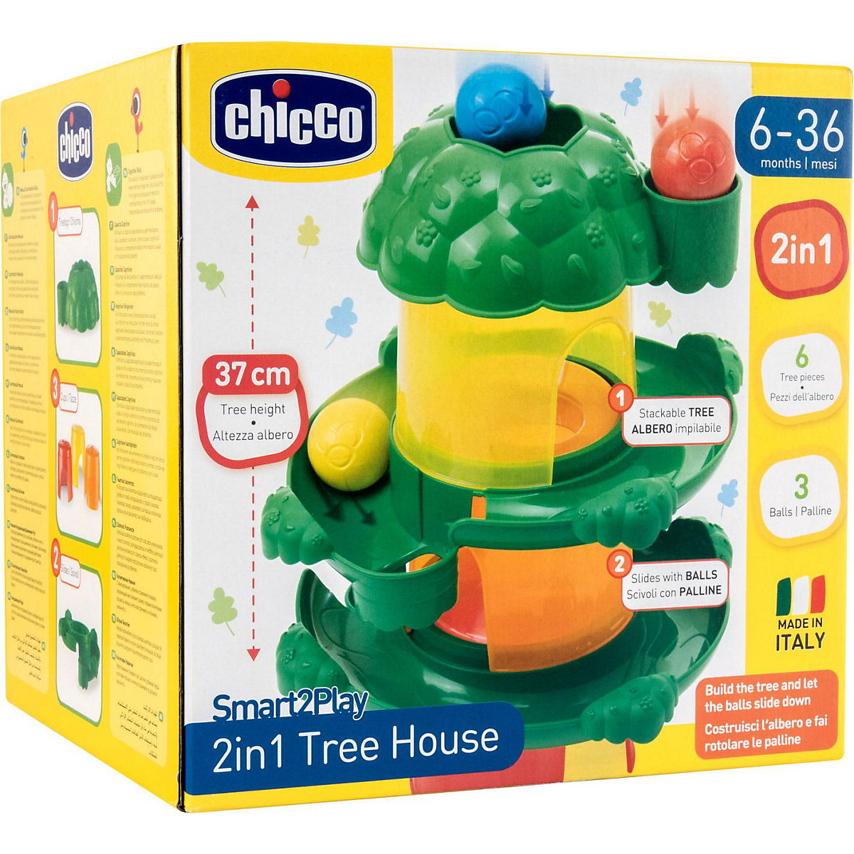 CHICCO 2 in 1 Stapelturm in Form eines Baumes