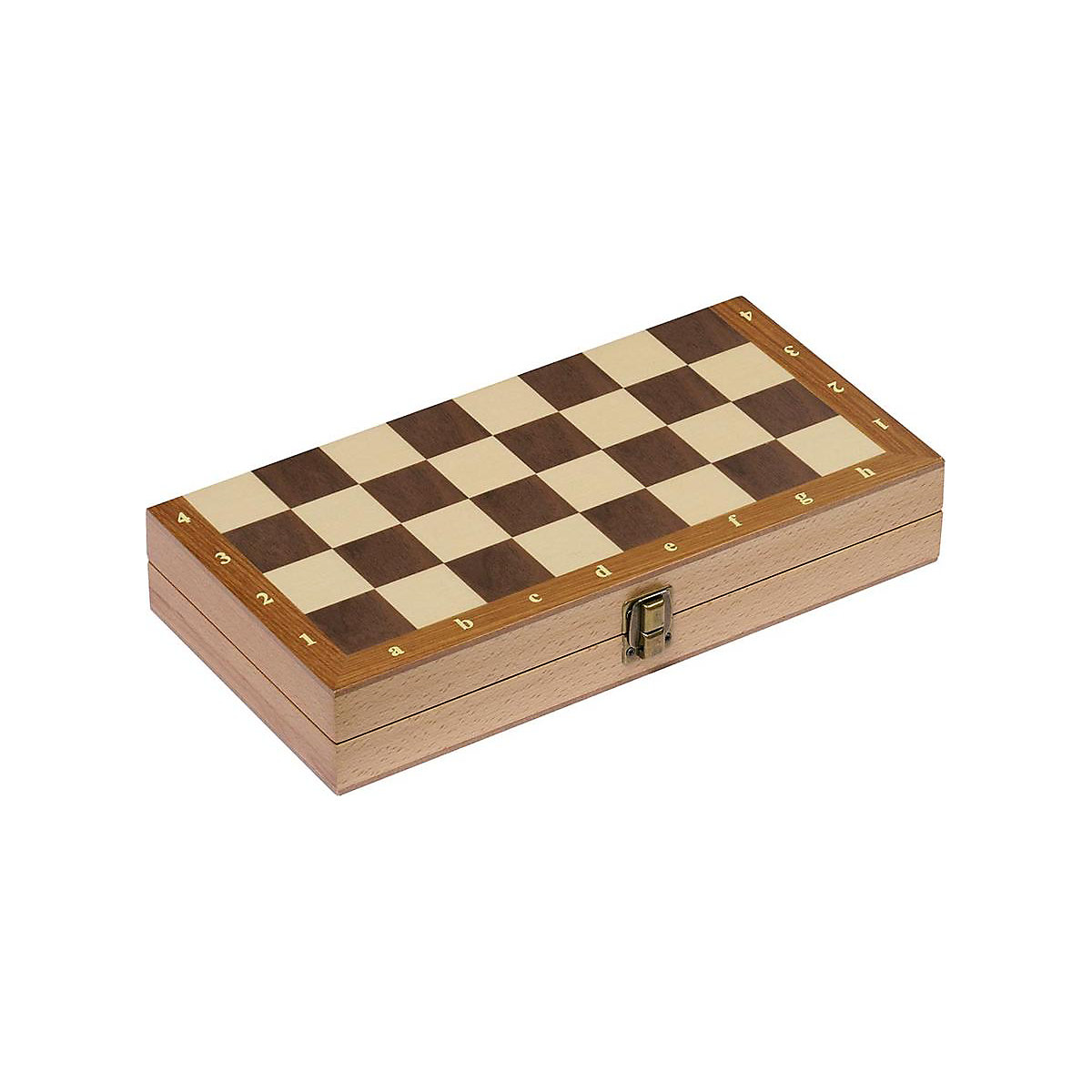 Schachspiel in Holzklappkassette, goki myToys