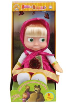 Мягкая кукла Маша,  29 см., МУЛЬТИ-ПУЛЬТИ