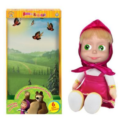 Мягкая кукла Маша,  29 см., МУЛЬТИ-ПУЛЬТИ