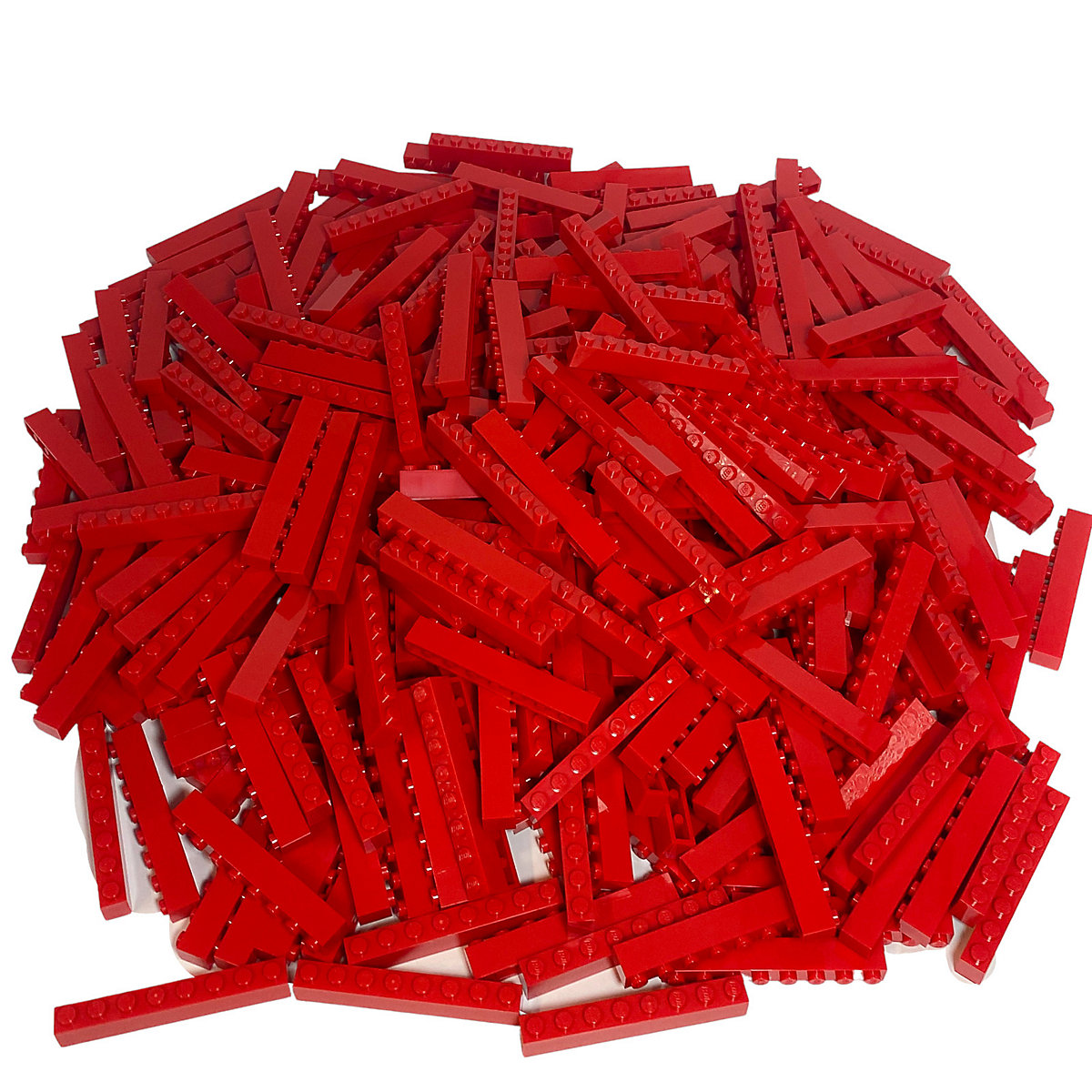 LEGO® 1x8 Steine Rot 250 Stueck Red bricks 3008
