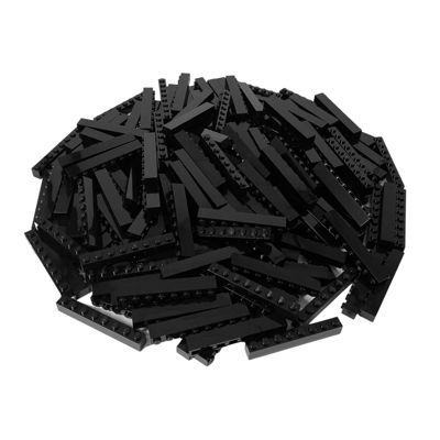 LEGO® 1x8 Steine Schwarz Black bricks 3008 100x