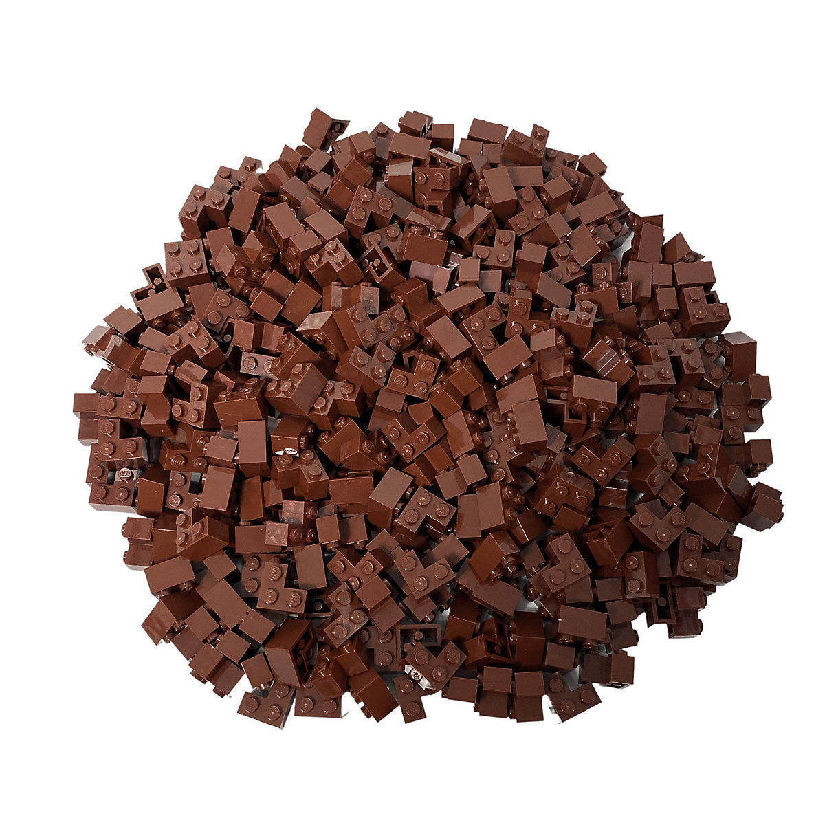 LEGO® 2x2 Ecksteine Braun 100 Stück reddish brown corner brick 2357