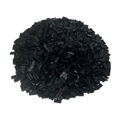 LEGO® 1x2 Fliesen Schwarz 500 Stück Black tile 3069b