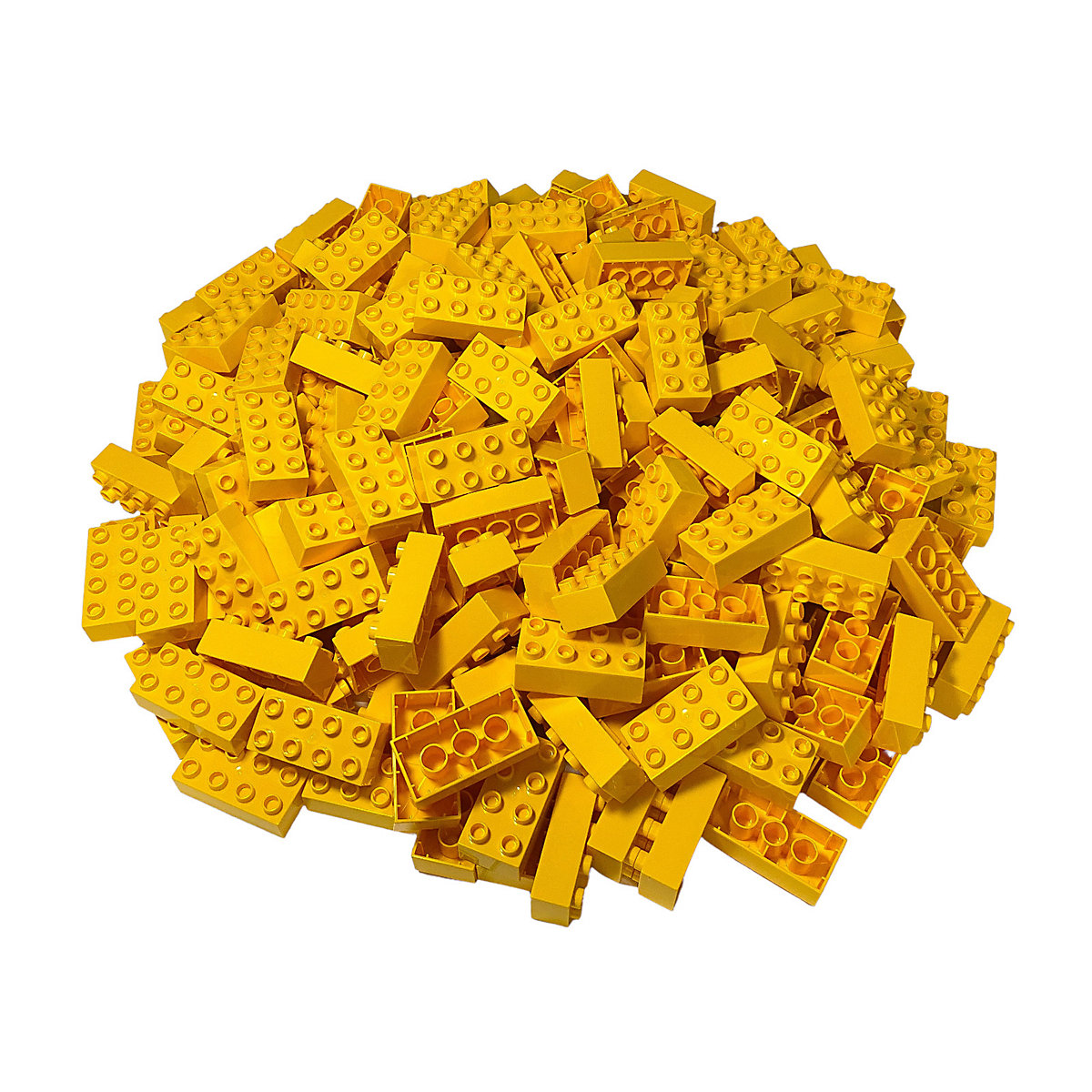 LEGO® Duplo 2x4 Steine Gelb 100 Stück Grundbausteine Yellow 3011 NEU