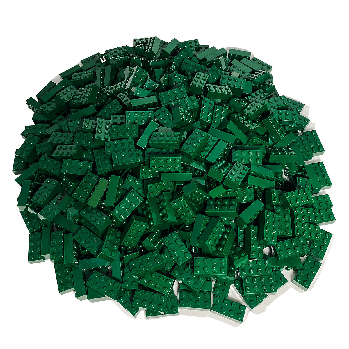 LEGO® 2x4 Steine Dunkelgrün 100 Stück Dark green bricks 3001