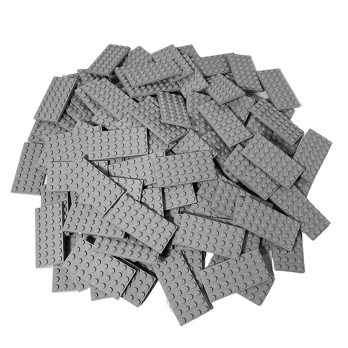 LEGO® 4x8 Platten Hellgrau 250 Stueck Light Bluish Grey plate 3035