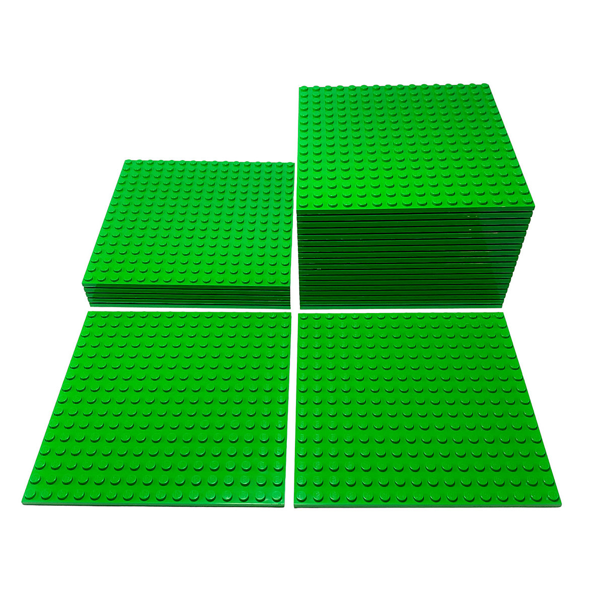 LEGO® 16x16 Bauplatten Hellgrün 16 Stück Bright Green 91405