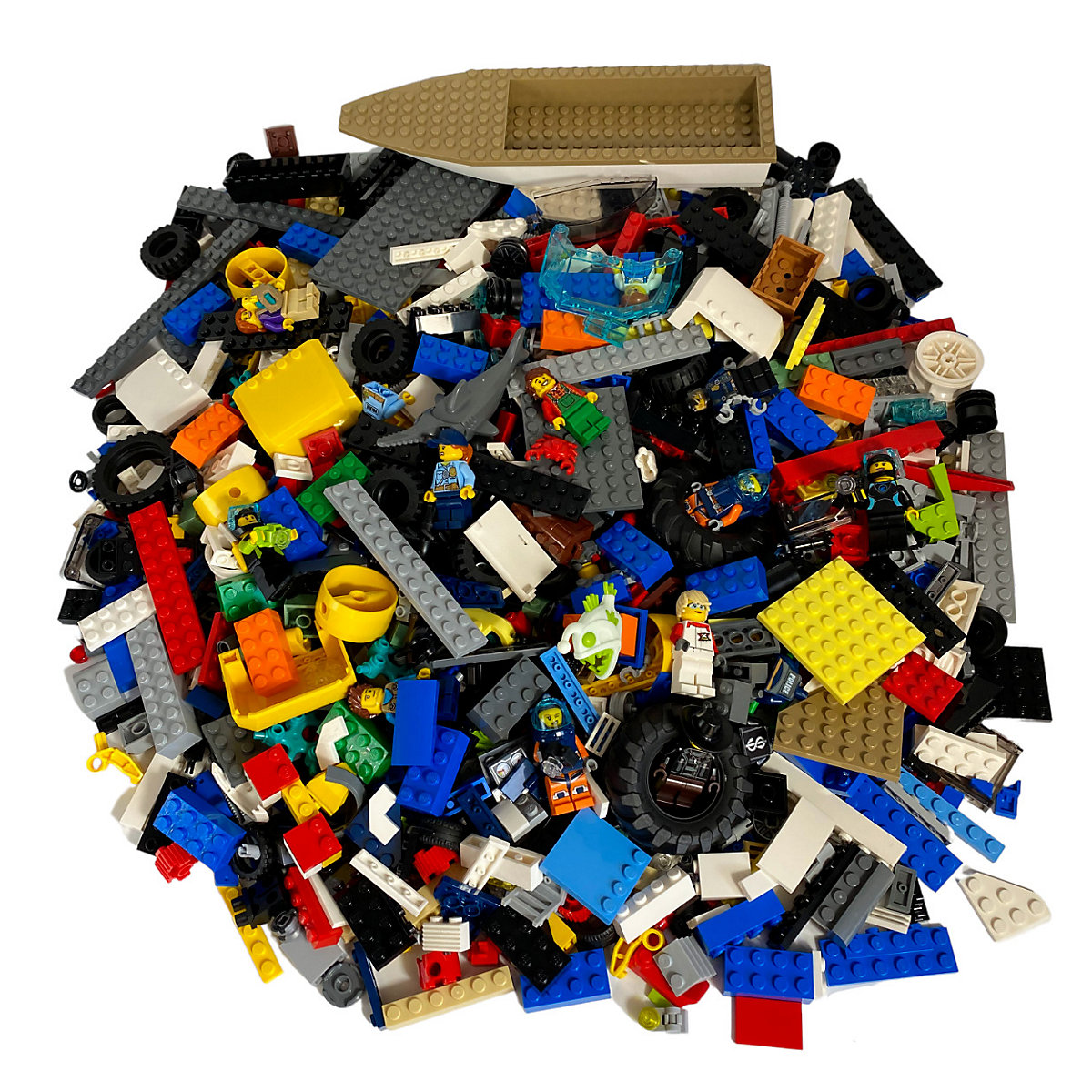 LEGO® City Original Mix Gemischte Steine Fabrikneu Menge 250 Stueck
