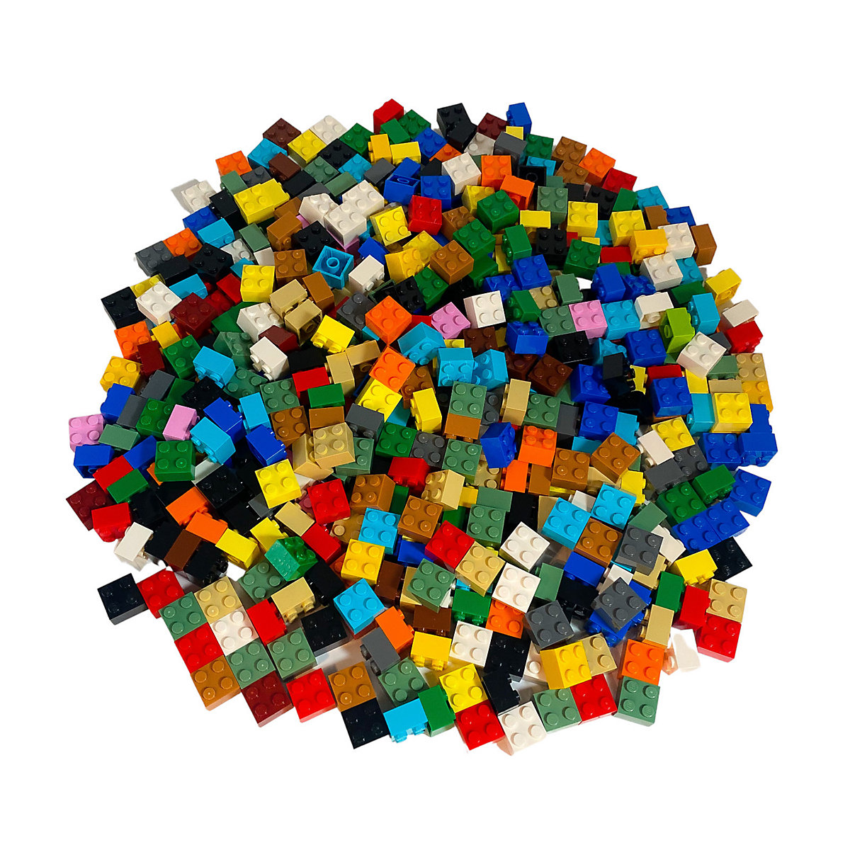LEGO® 2x2 Steine bunt 500 Stück Colorful brick mix 3003