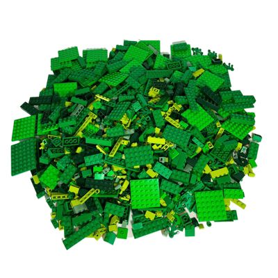 LEGO® Steine Grün gemischt 200 Stück Green bricks mix NEU