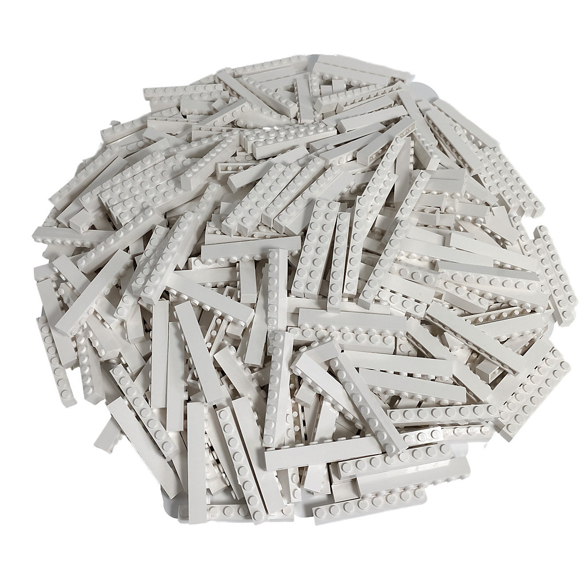 LEGO® 1x8 Steine Weiß 500 Stück White bricks 3008