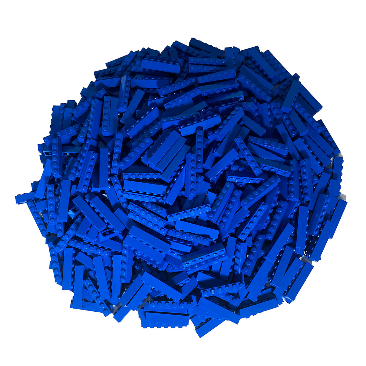 LEGO® 1x6 Steine Blau 100 Stück Blue bricks 3009