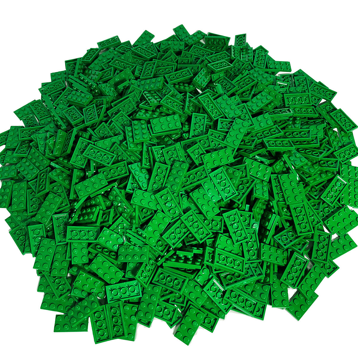 LEGO® 2X4 Platten Grün 500 Stück Green plate 3020